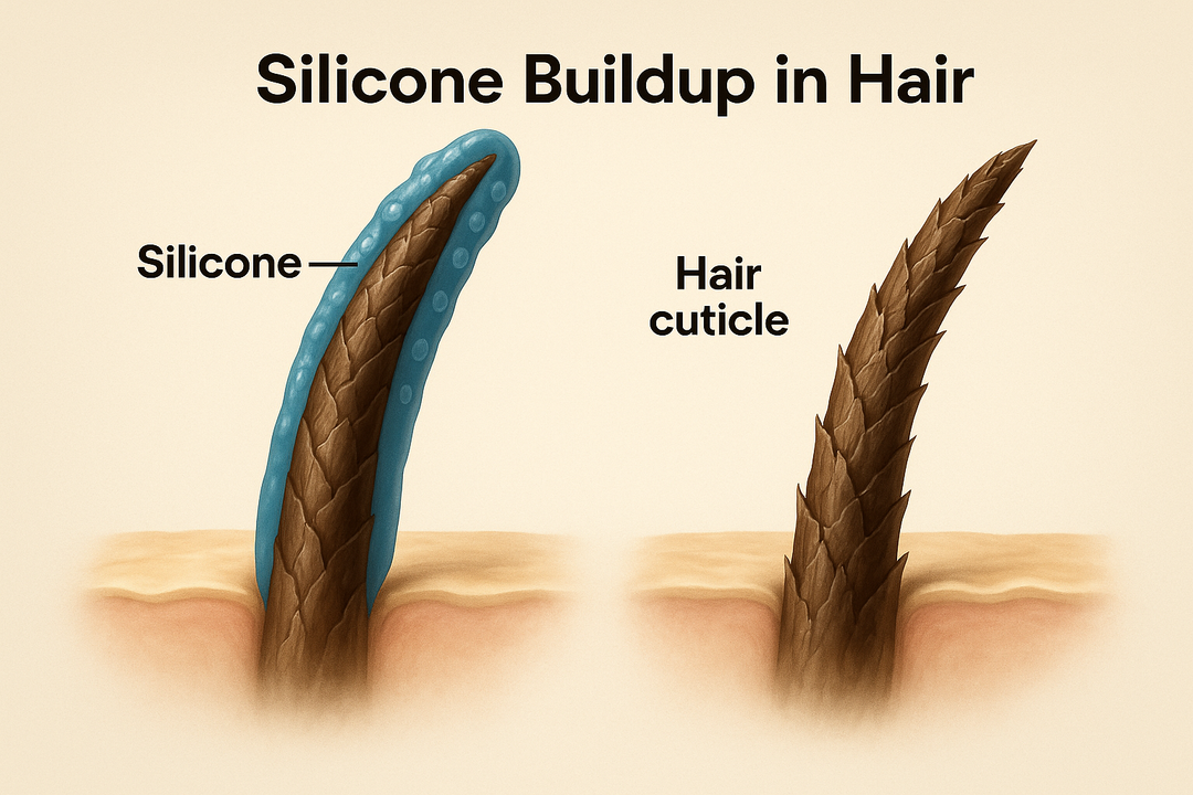 Why Silicone Buildup Is Harming Your Hair—And How Silicone Free Hair Oil Can Help